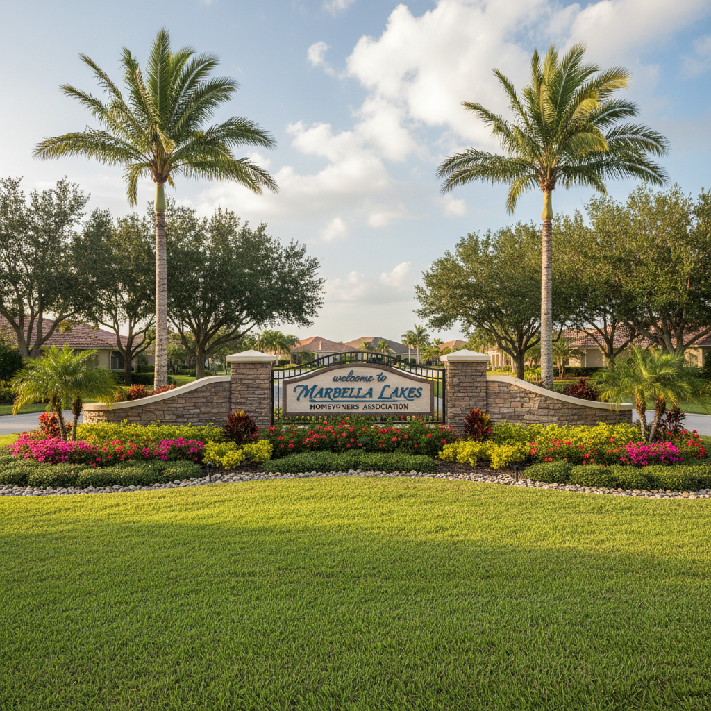 HOA & Community Associations landscape project