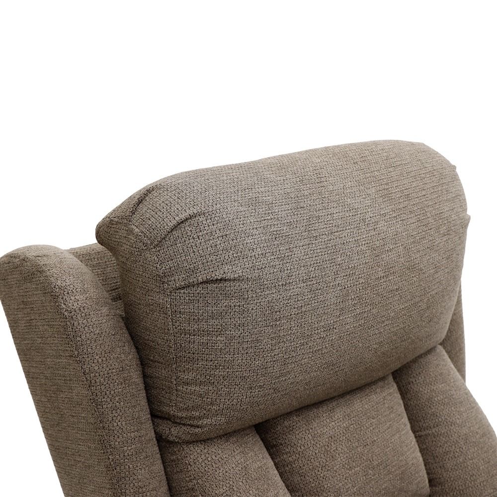 Tiered backrest detail (standard)
