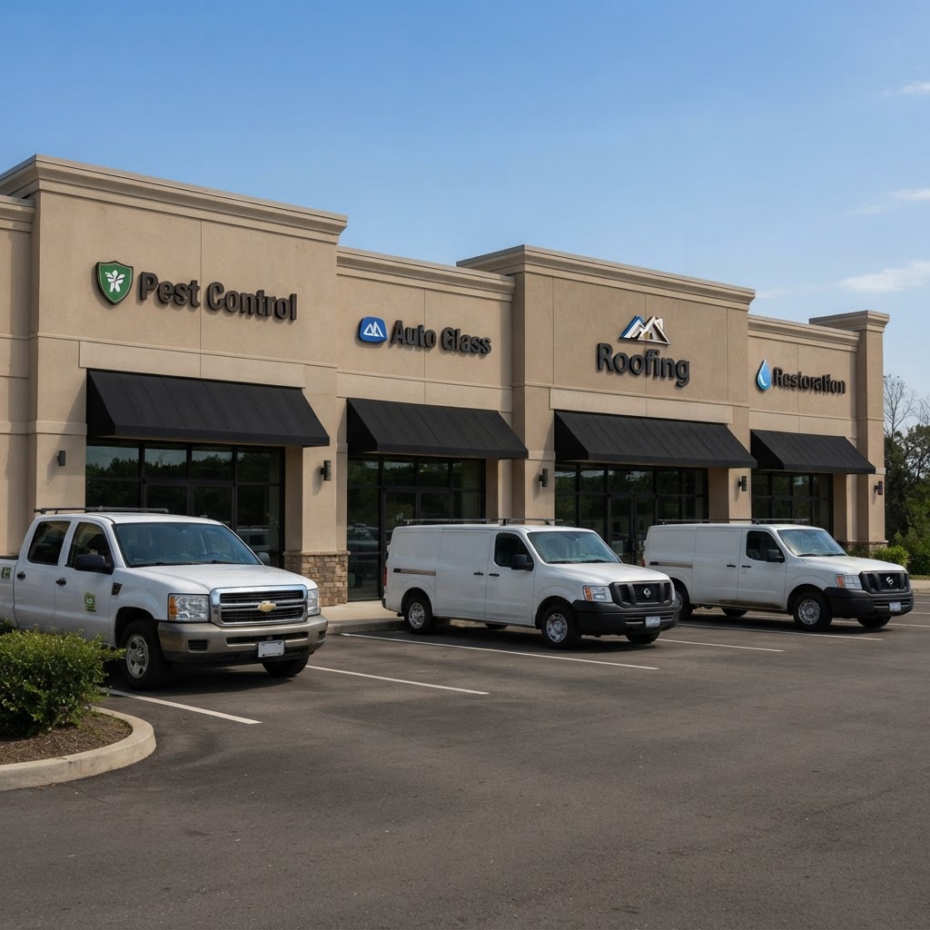 Franchise strip mall operations