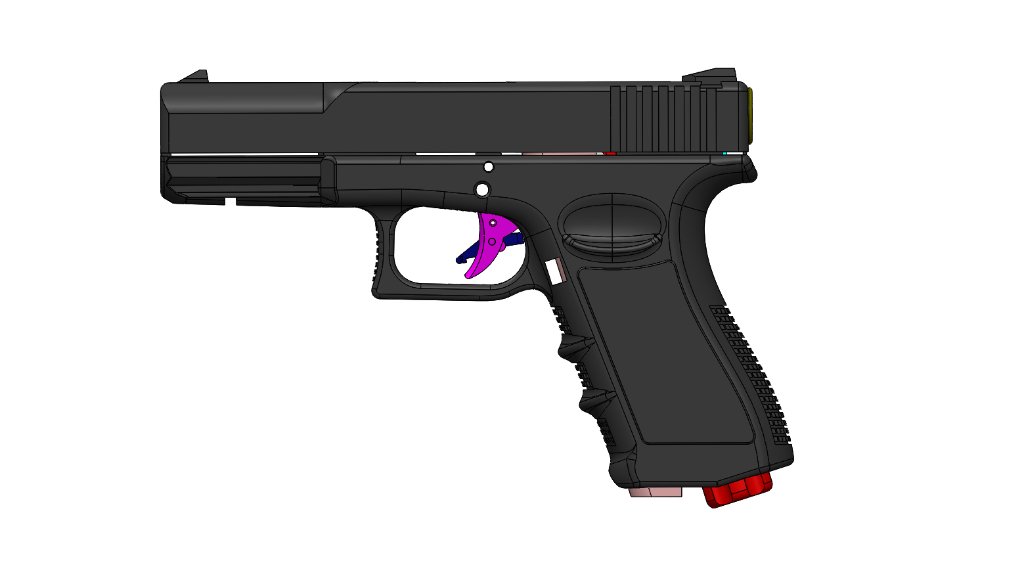 G-68 Glock-style .68 cal less-lethal launcher