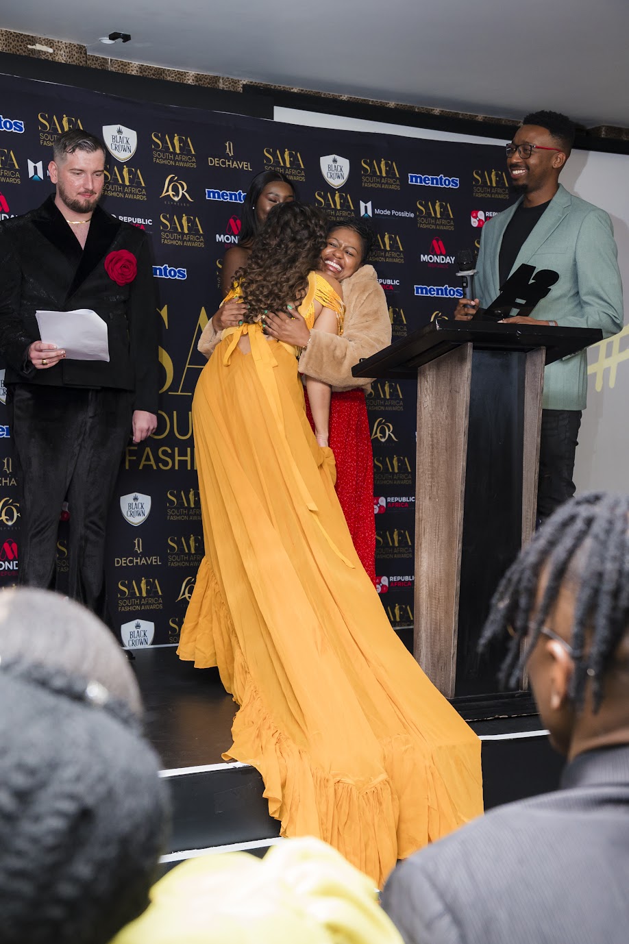 A moment of celebration at the 2nd Annual South Africa Fashion Awards