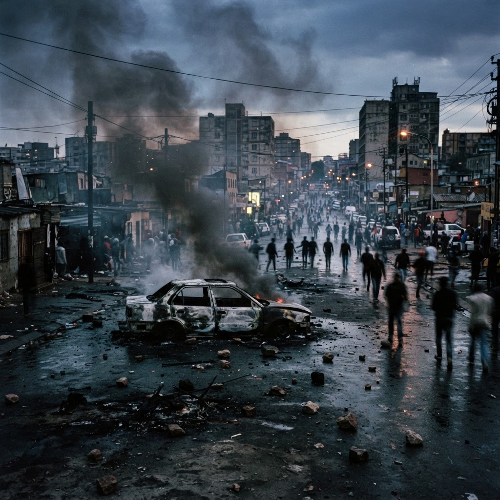 Urban Chaos: Rising Xenophobic Unrest Threatens South Africa’s Fragile Social Stability
