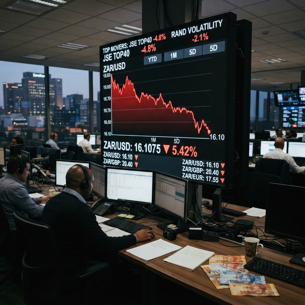 Currency Volatility Strikes As SARB Opts To Freeze Borrowing Costs