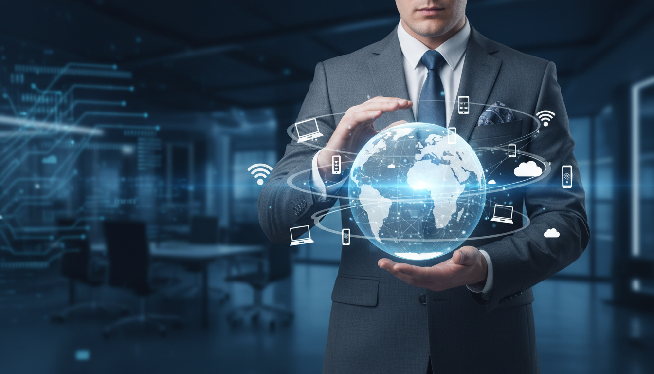Business technology digital connectivity