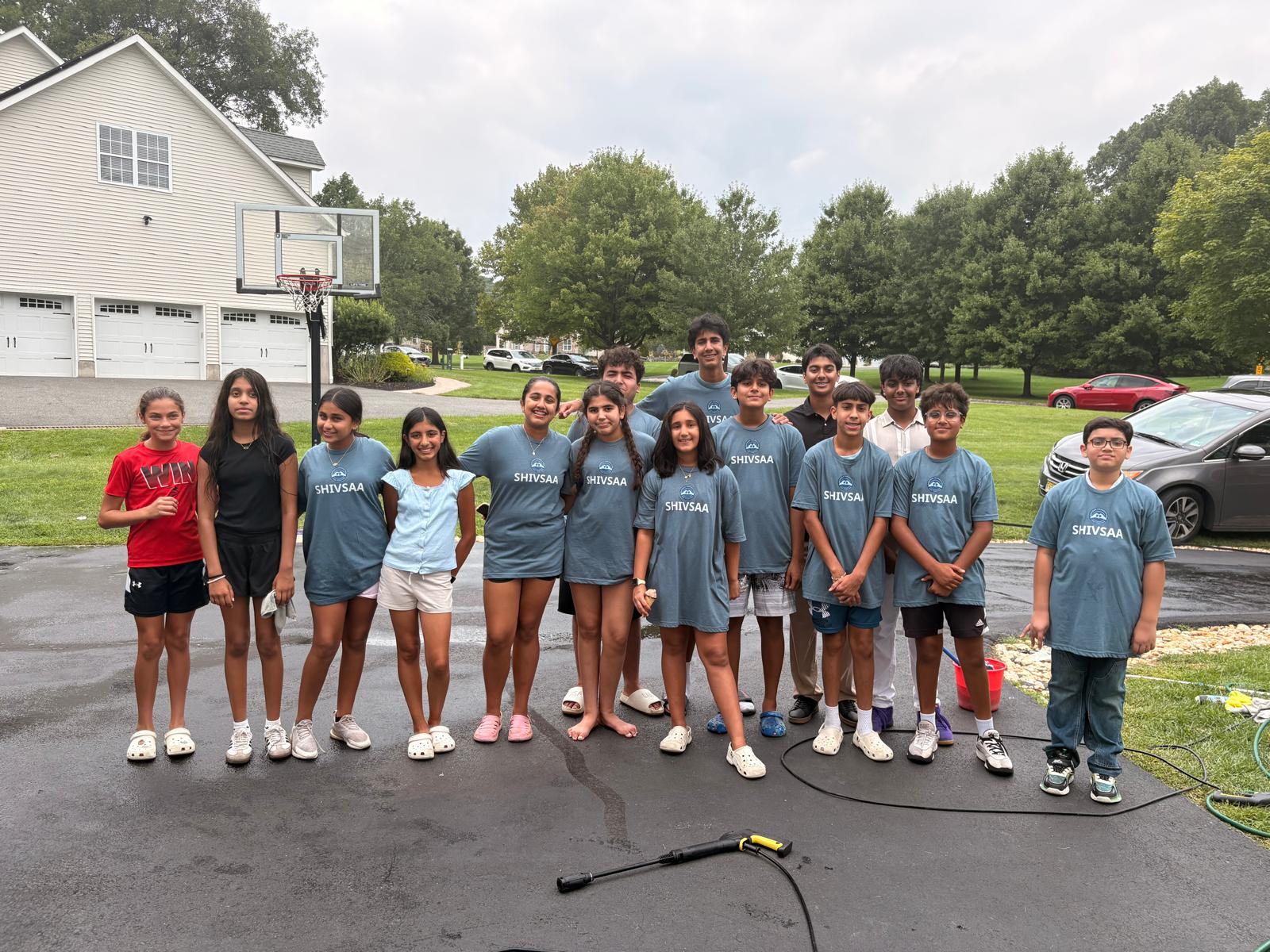 ShivSaa Foundation volunteers at community event