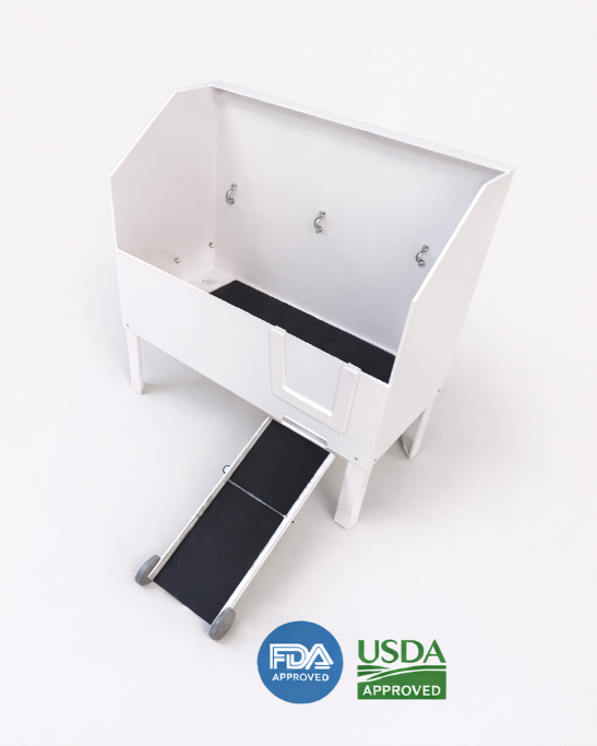Poly Pet Tub - FDA and USDA Approved