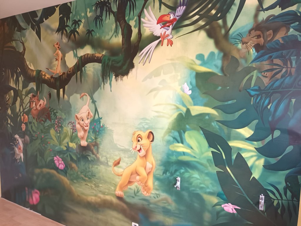 Fotomural infantil El Rey León