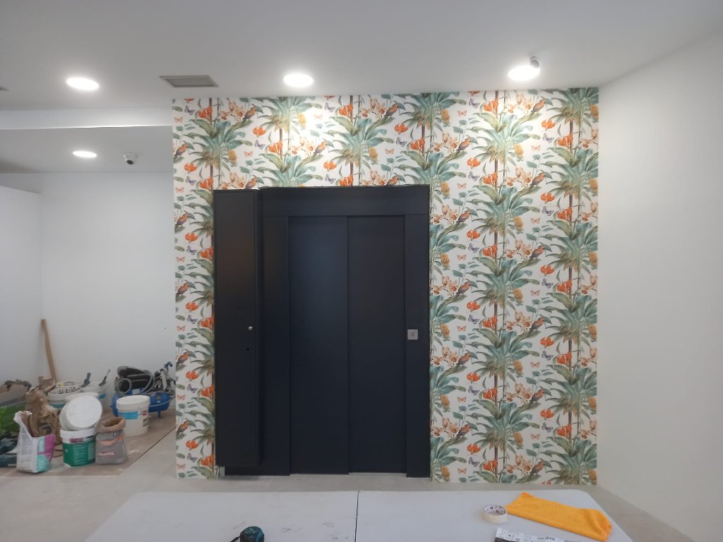 Papel pintado tropical