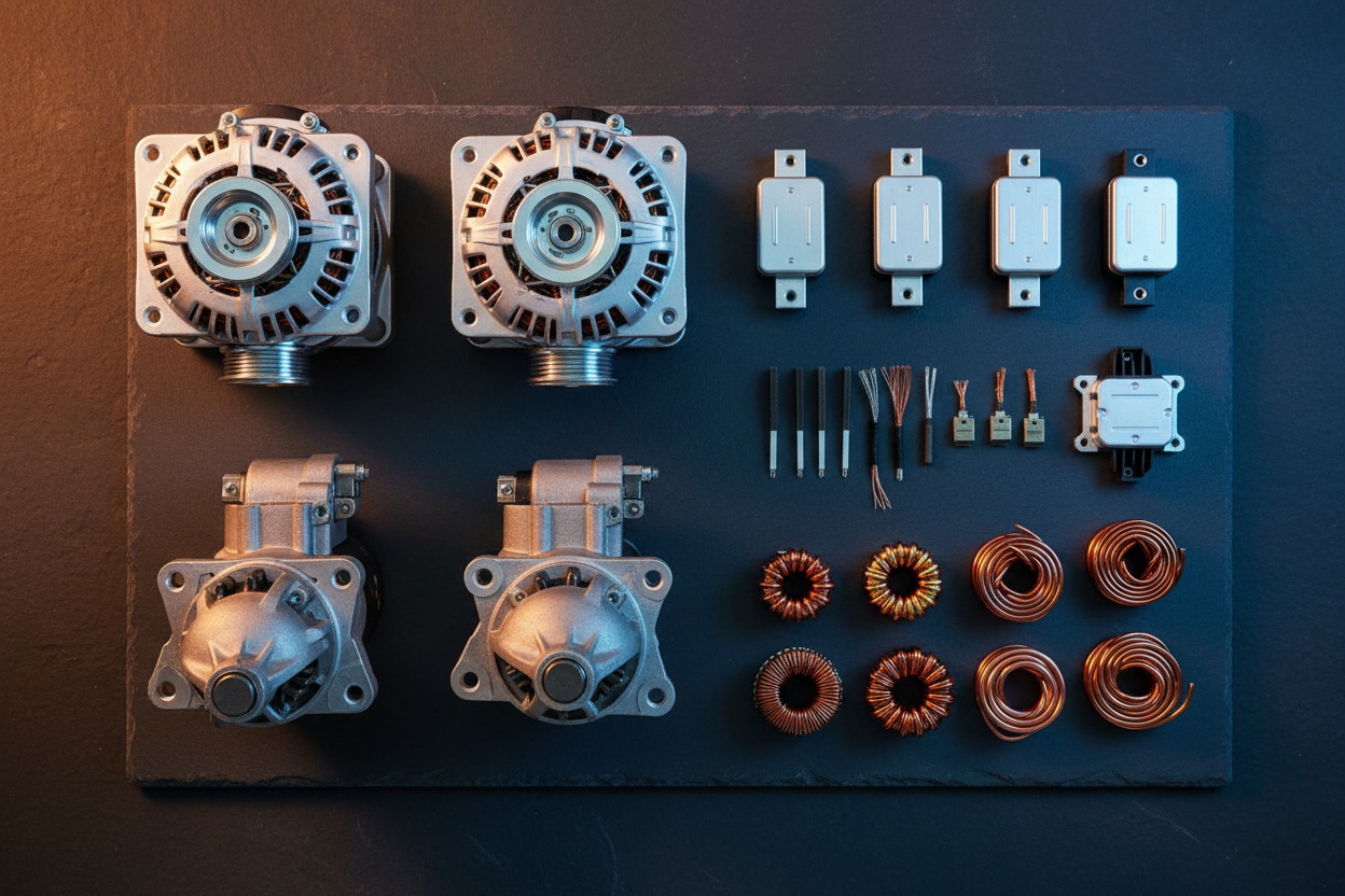 Produtos - Componentes elétricos