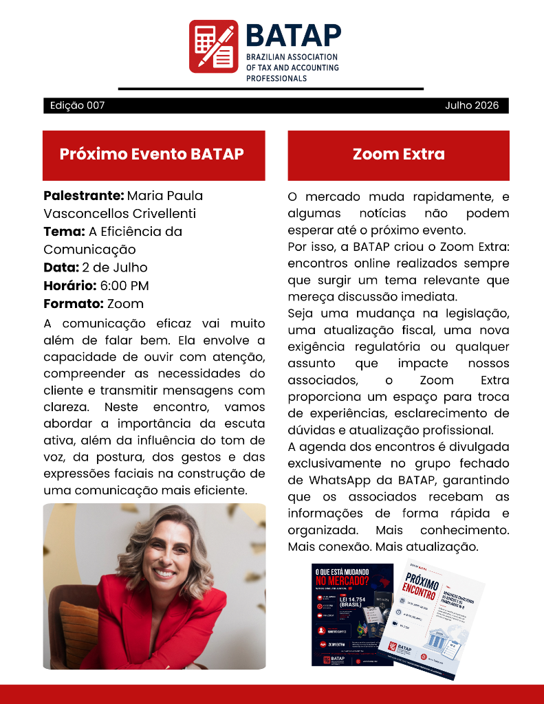 Newsletter Julho 2026