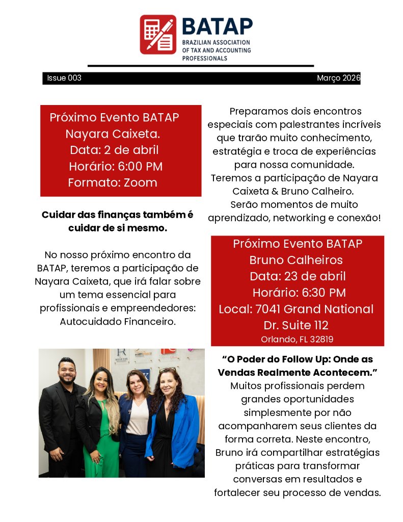 Newsletter Março 2026