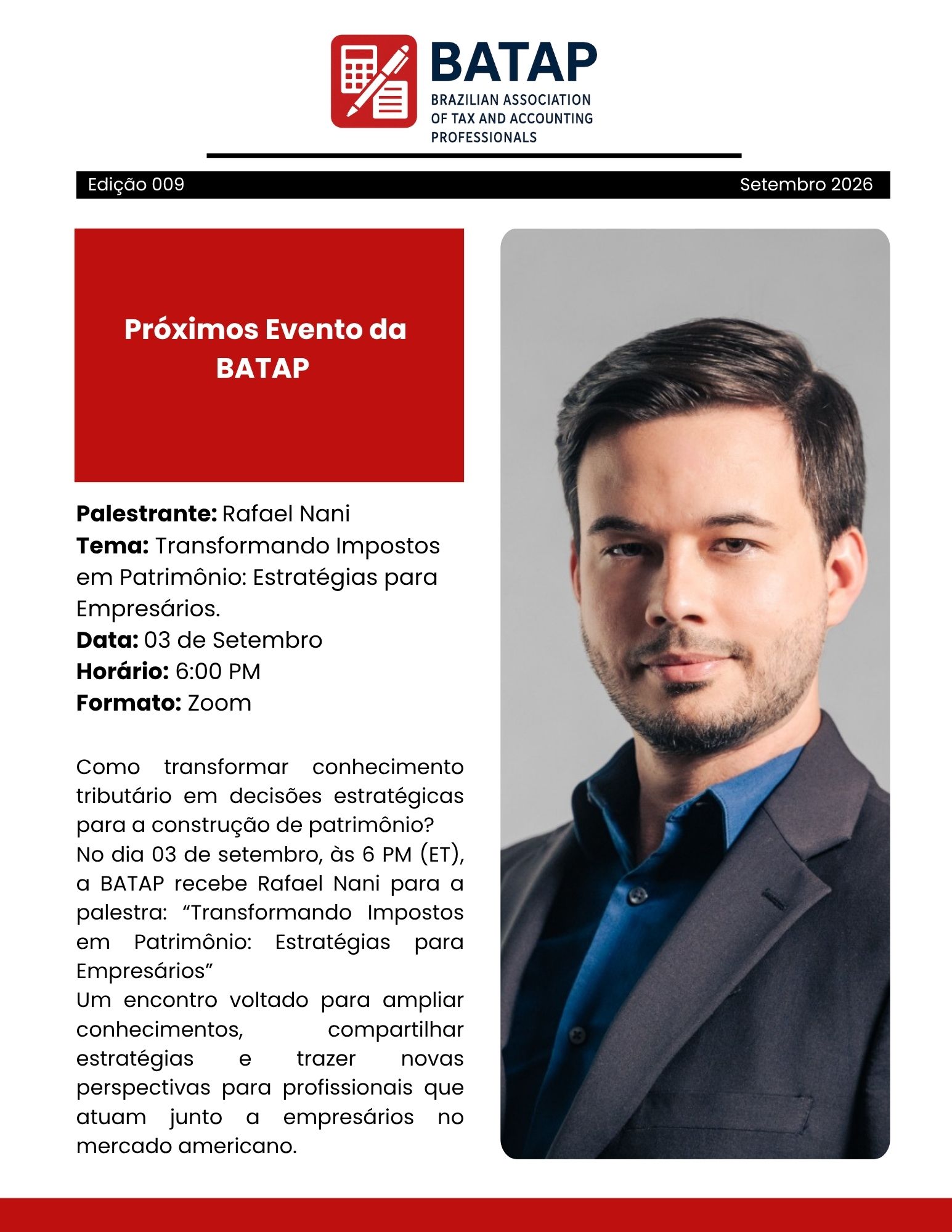 Newsletter Setembro 2026