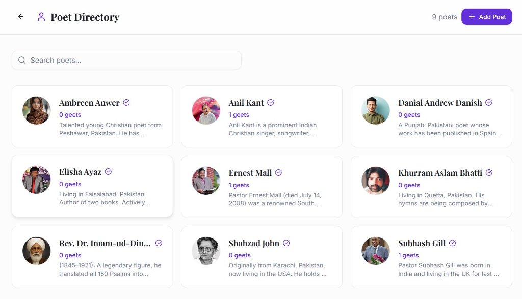 Poet Directory