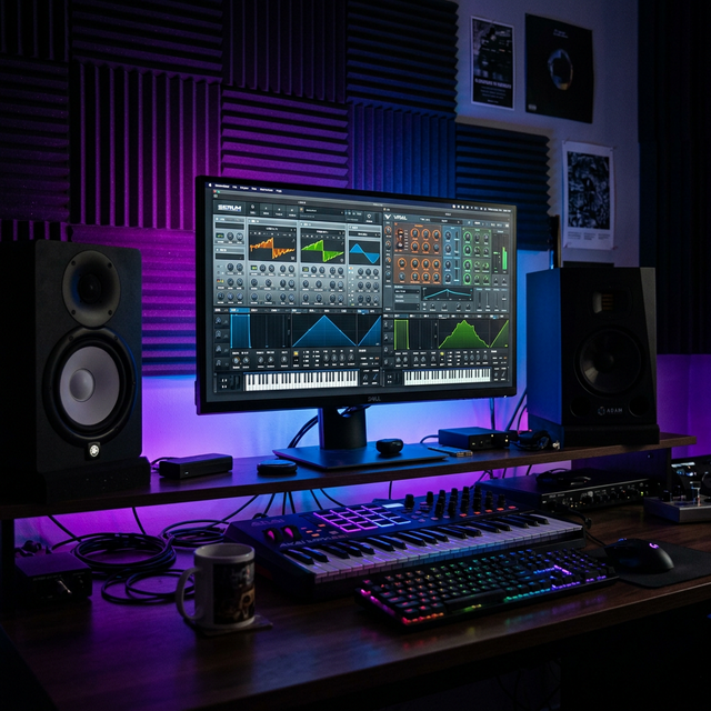 Harmonology Labs recording studio