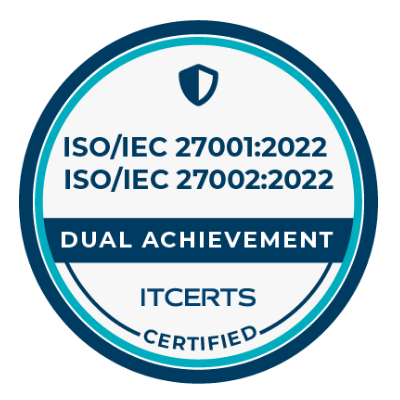 ISO/IEC 27001 & 27002 Dual Achievement ISO/IEC 27001 & 27002 Dual Achievement