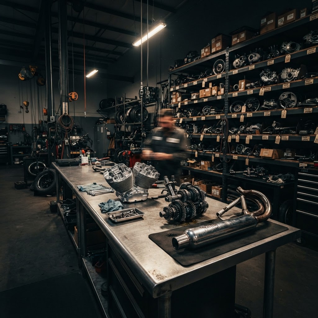 High-Value Motorcycle Engine Parts: Maximizing Salvage Returns