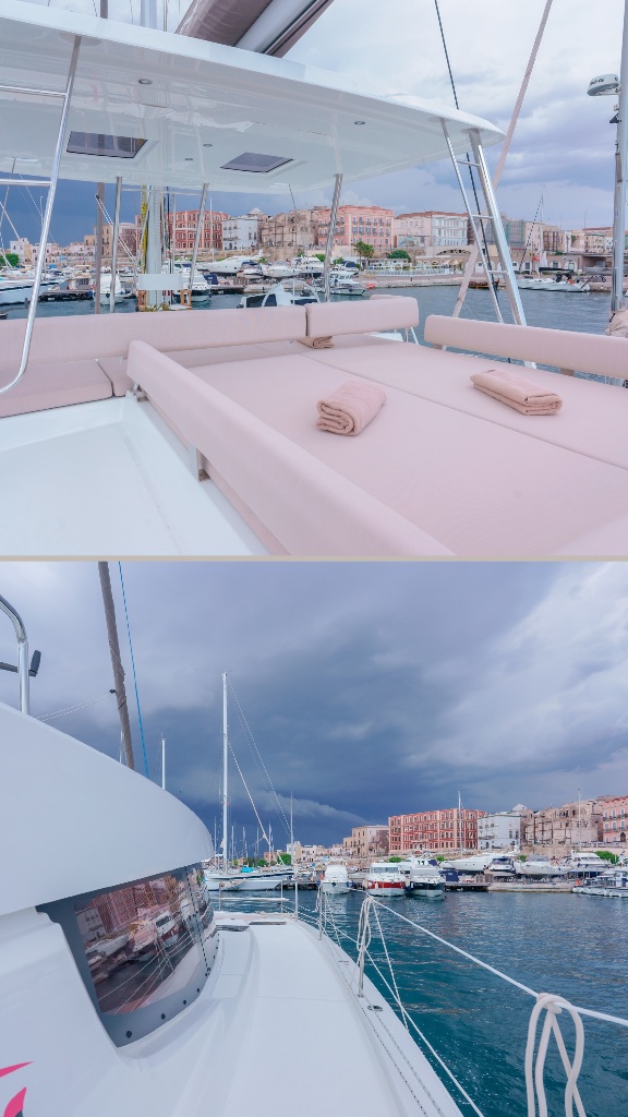 Bow and deck