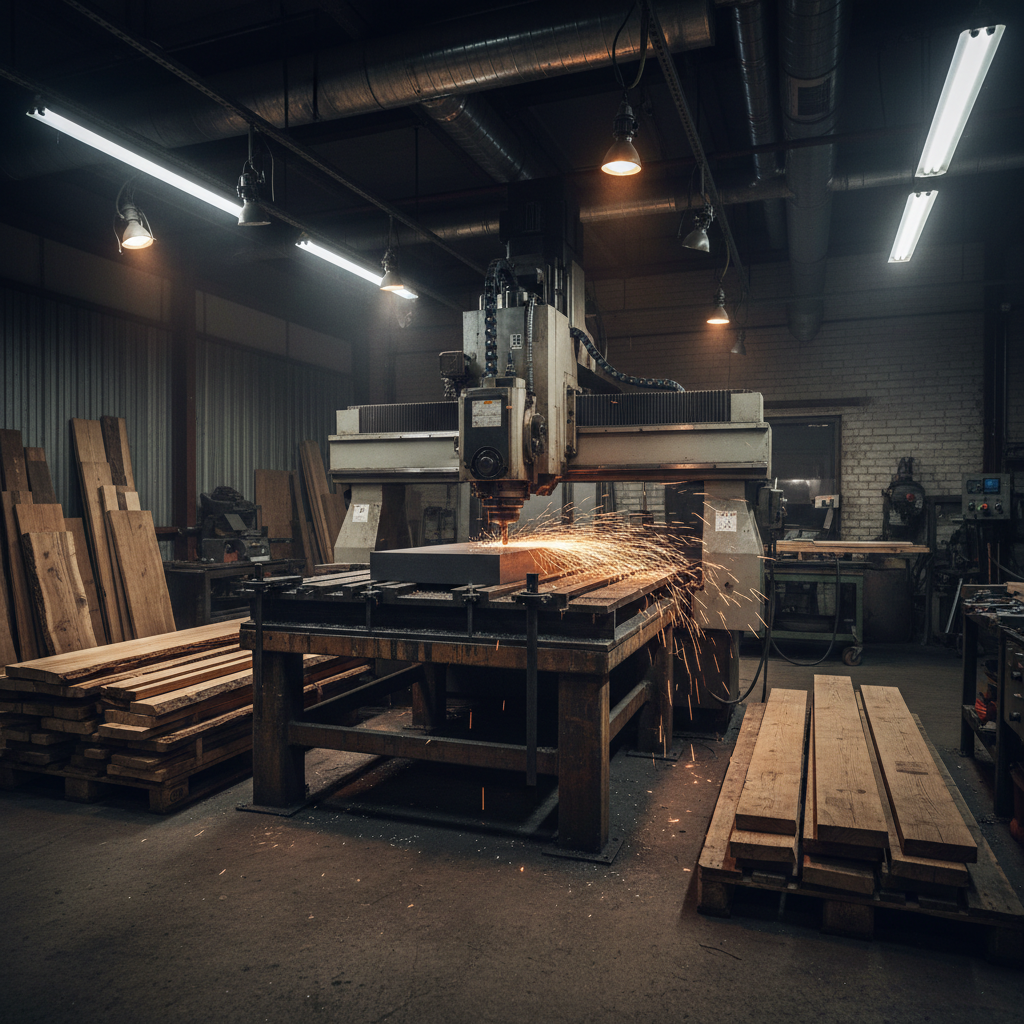 Allspace custom wood and metal fabrication workshop