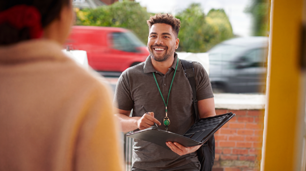Door-to-door sales