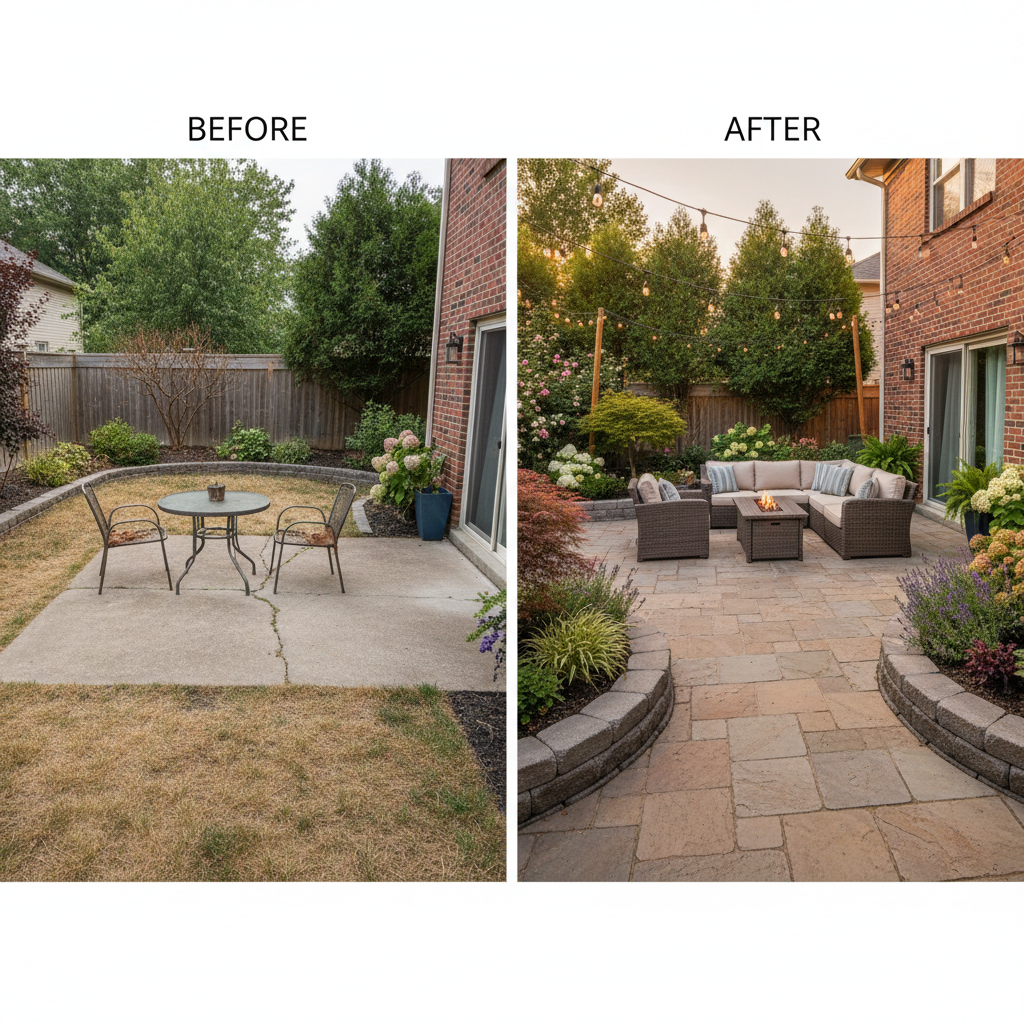 Professional landscape installation inspiration