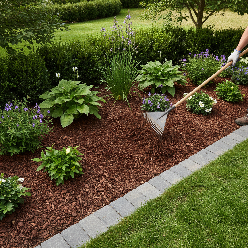 Mulch & Rock Installation