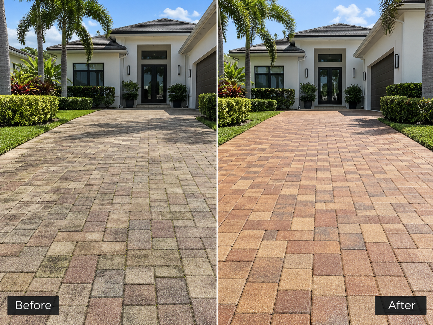 Before & After — Deep Clean & Seal