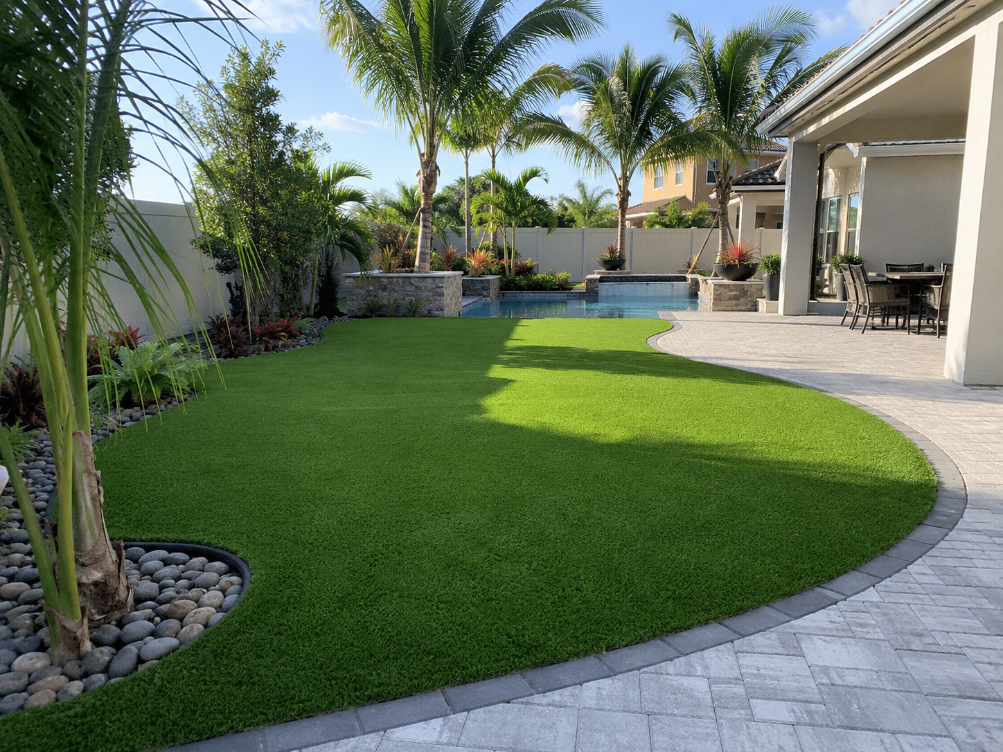 Backyard Turf Design