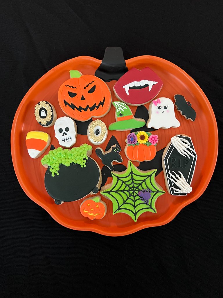 Halloween Decorated Cookies