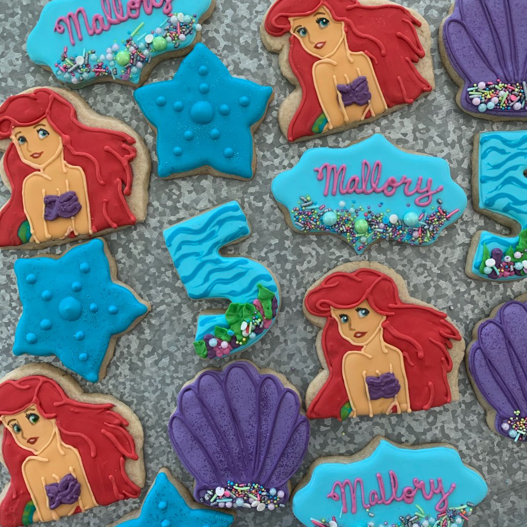 Little Mermaid Cookies — Mallory