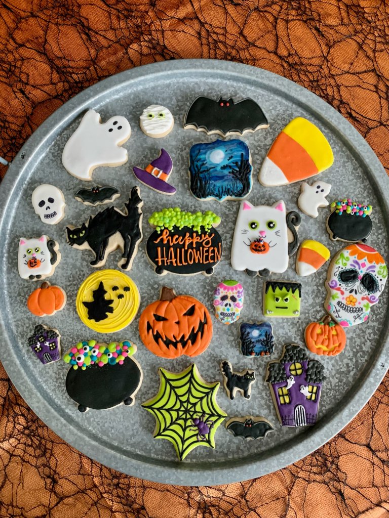 Halloween Cookies — Detailed Assortment