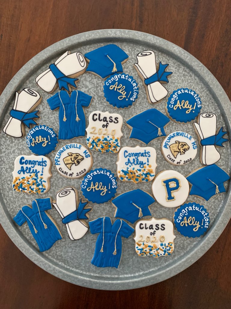Graduation Cookies — Pflugerville HS