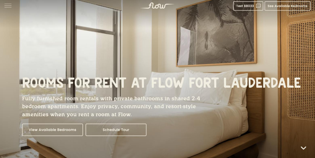 Flow Fort Lauderdale Co-living