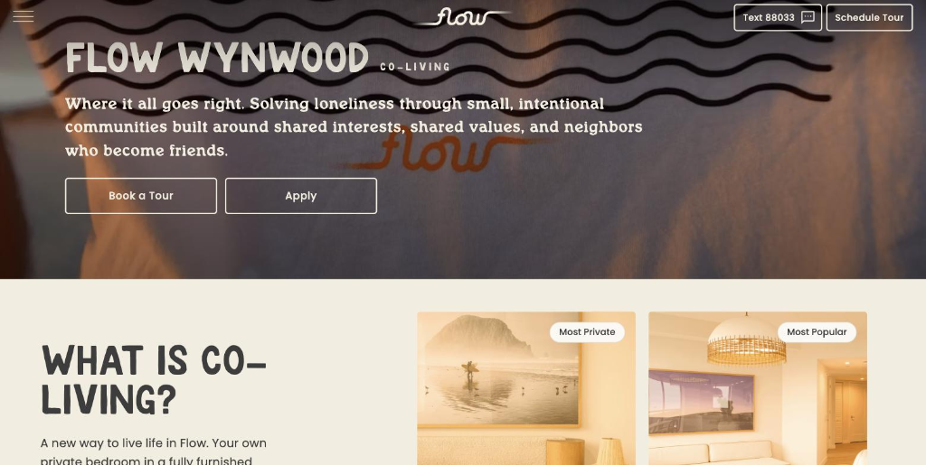 Flow Wynwood Co-living