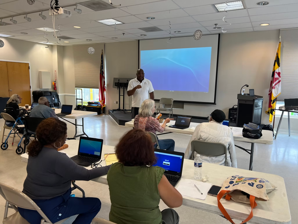 Ron teaching