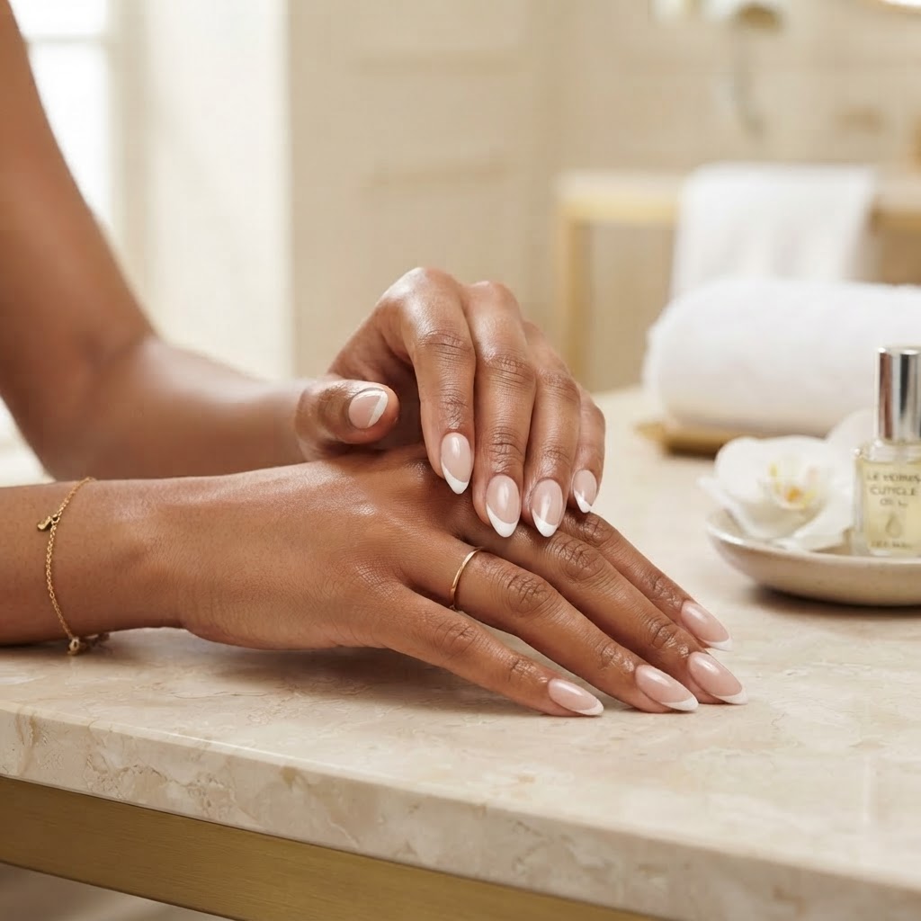 Luxury manicure and pedicure services