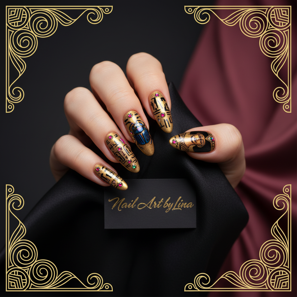 The Ancient History of Nail Art: From Egyptian Royalty to Press-On Perfection