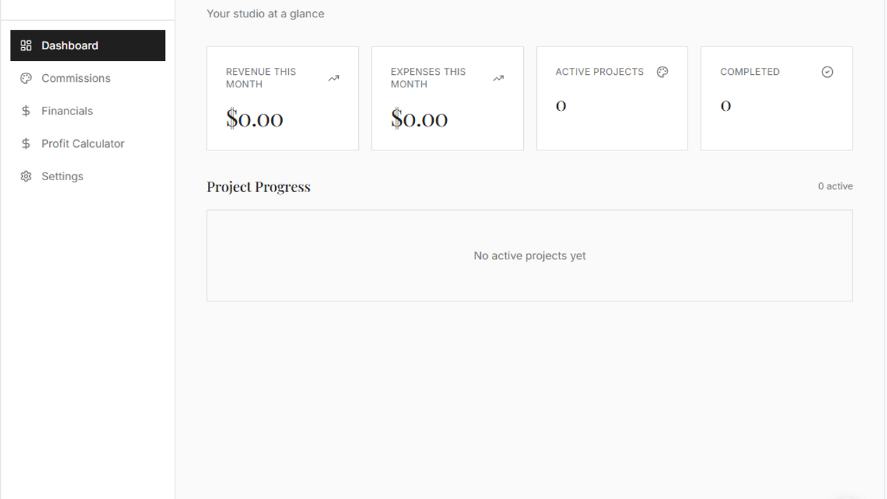 CanvasFin template preview