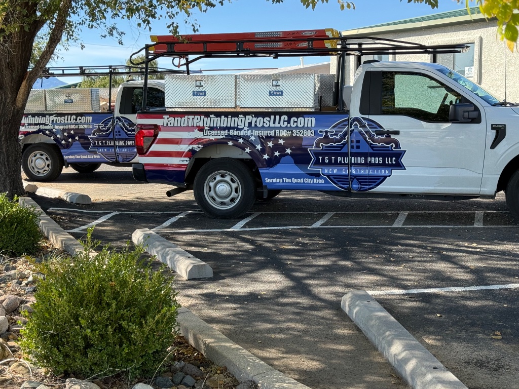 T&T Plumbing Pros LLC — Fleet Truck Wrap | Prescott, AZ