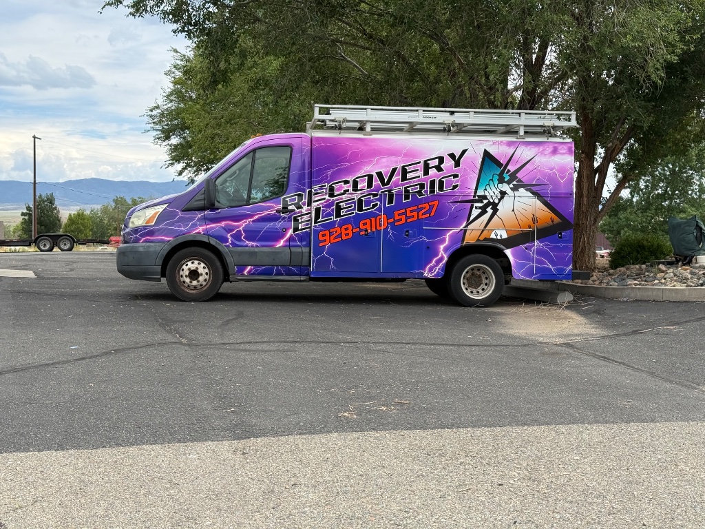Recovery Electric — Ford Transit Full Wrap | Prescott, AZ