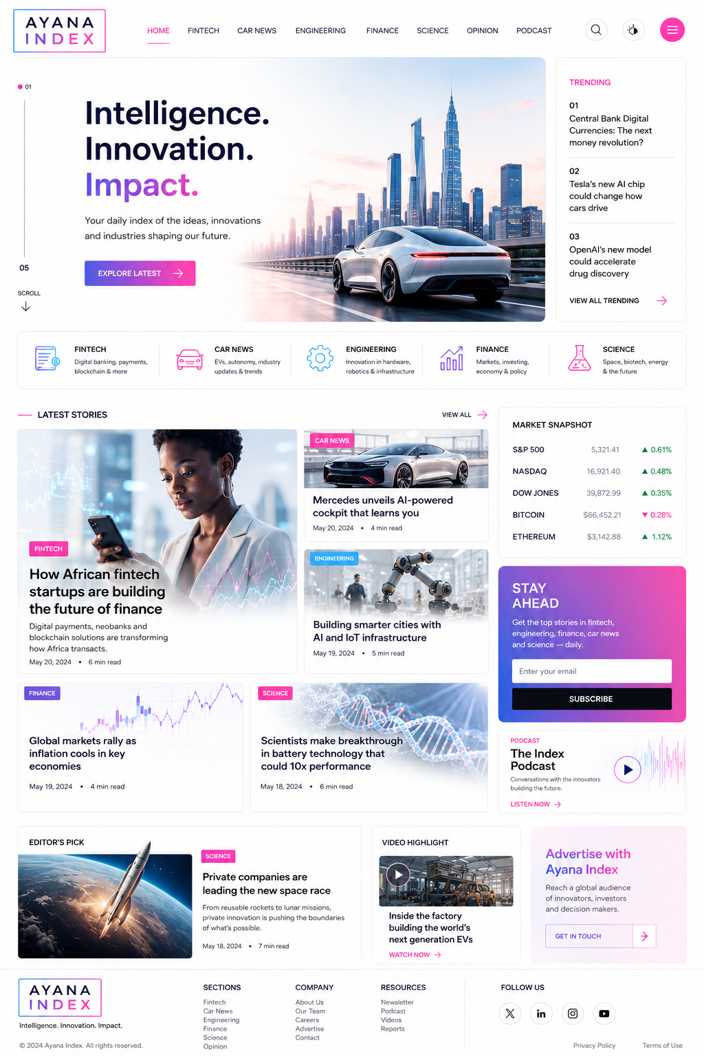 agency template template preview