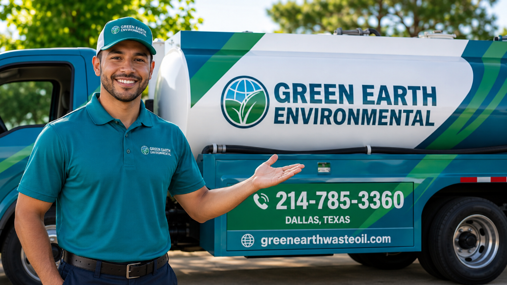 Waste Oil Pickup in DFW: How Dallas-Fort Worth Businesses Find the Right Service