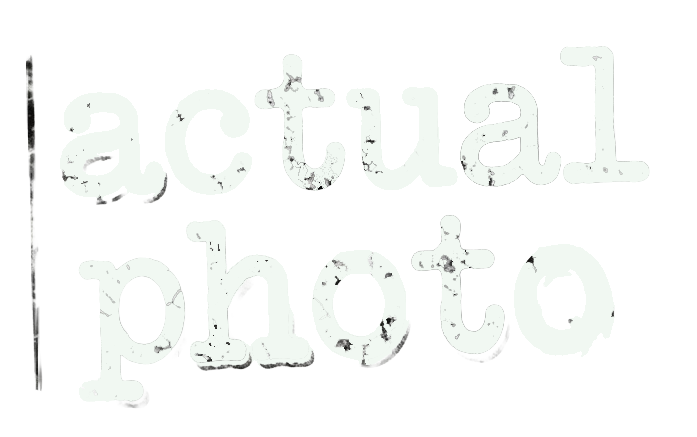 Actual photo