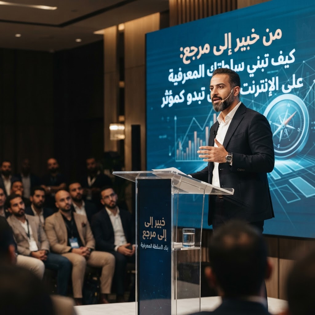 من خبير إلى مرجع: كيف تبني سلطتك المعرفية على الإنترنت دون أن تبدو كمؤثر