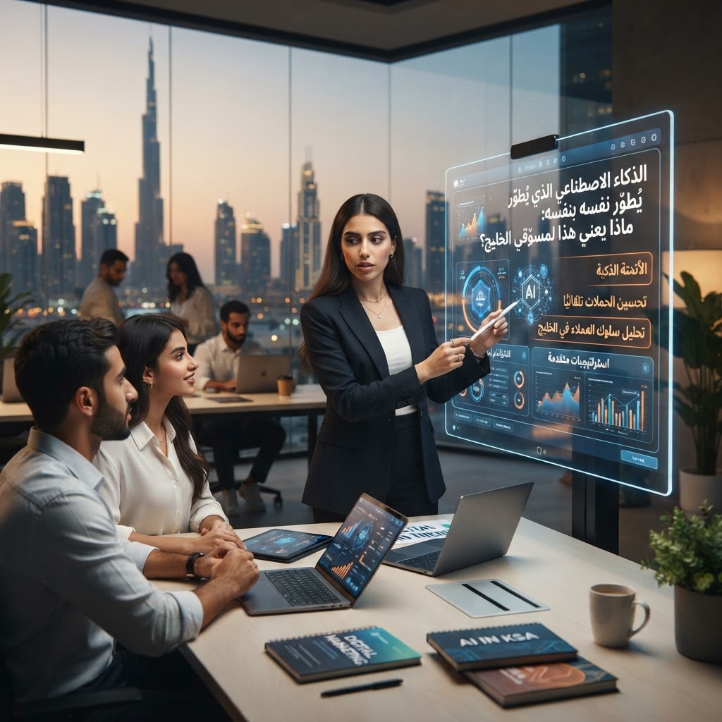 Self-Improving AI: What It Means for Digital Marketers in the Gulf Region