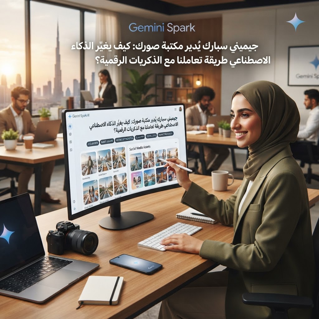 جيميني سبارك يُدير مكتبة صورك: كيف يغيّر الذكاء الاصطناعي طريقة تعاملنا مع الذكريات الرقمية؟