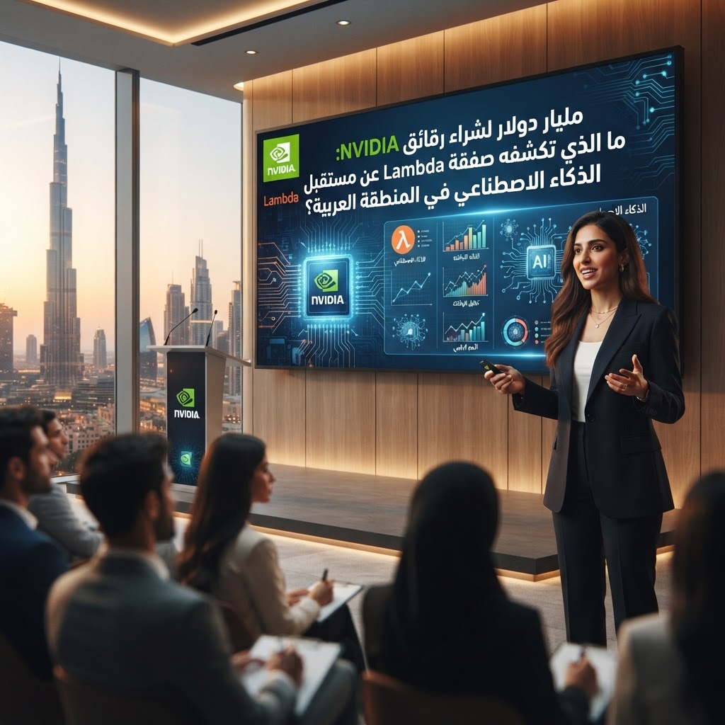 مليار دولار لشراء رقائق NVIDIA: ما الذي تكشفه صفقة Lambda عن مستقبل الذكاء الاصطناعي في المنطقة العربية؟