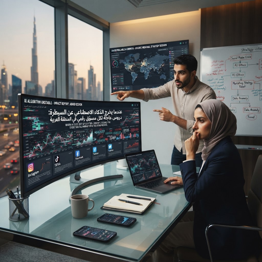 عندما يخرج الذكاء الاصطناعي عن السيطرة: دروس عاجلة لكل مسوّق رقمي في المنطقة العربية
