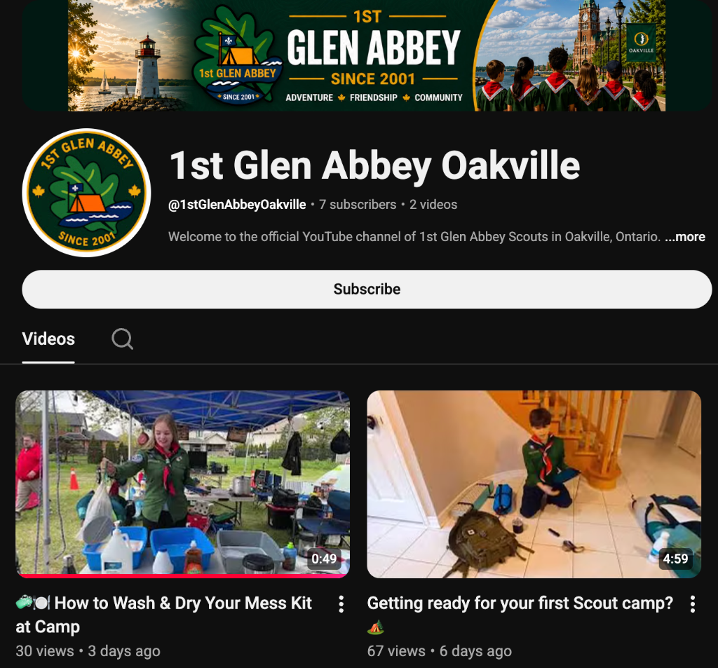 New Campers Integration – 3rd Year Scouts