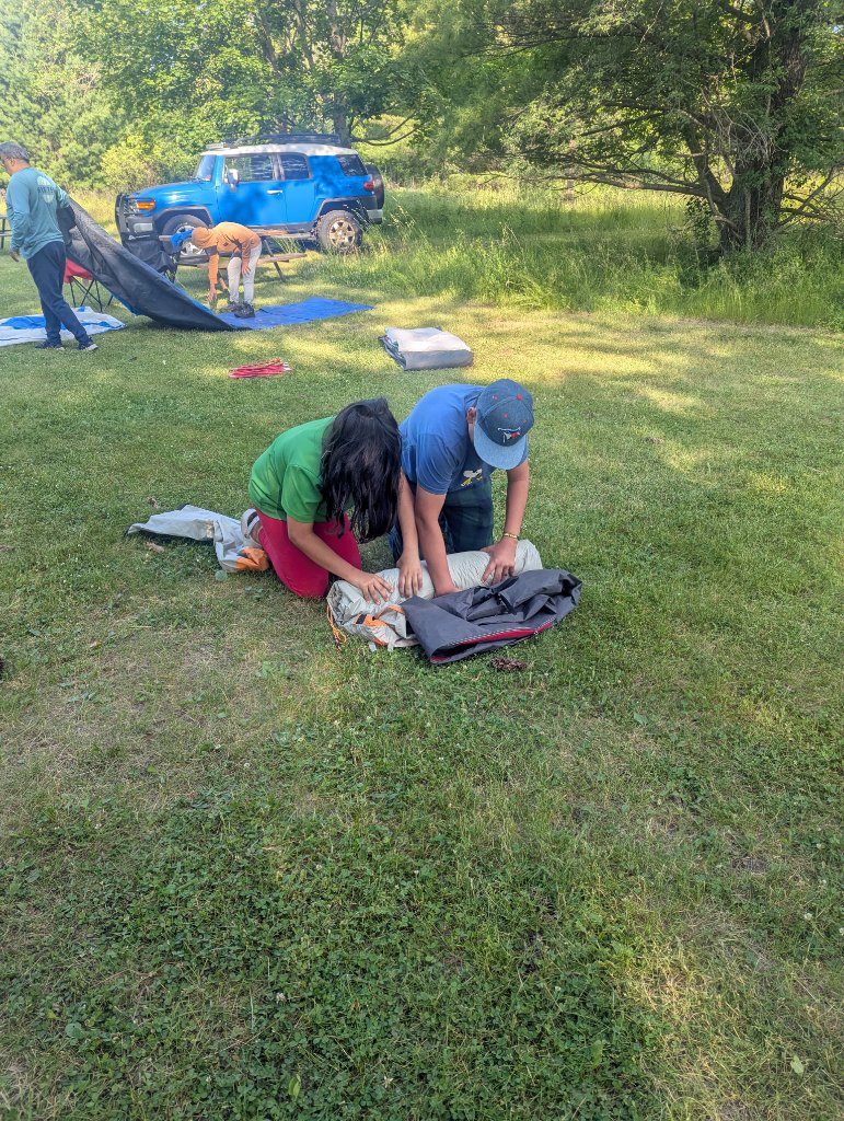 Canoe Camp at Kelso