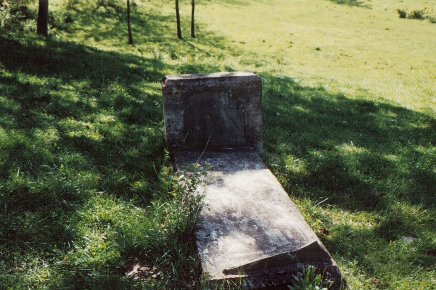 William & Elizabeth Gravestone, Monroe Co. WV (3)